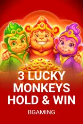 3 Lucky Monkeys Hold & Win